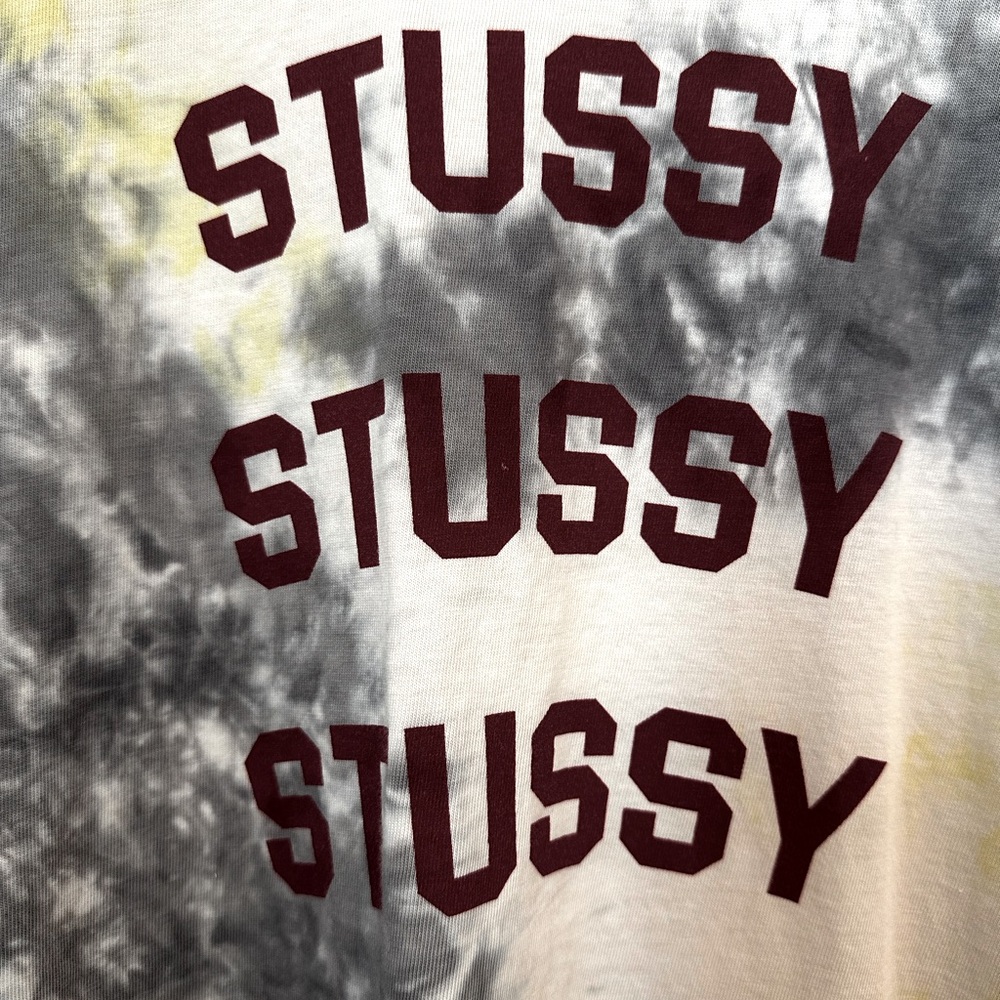 Vintage Stussy Tie-Dye Logo Shirt